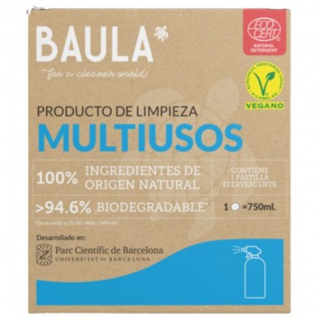 Limpiador Multiusos Eco Vegan 1 pastilla Baula