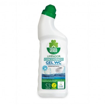 Limpiador Gel Wc desincrustante Frescor Ocegrano Eco Vegan 750ml Trebol Verde