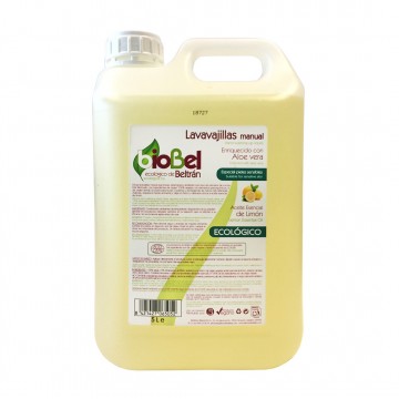 Lavavajillas a Mano con Aloe Vera Bio Vegan 5L Biobel