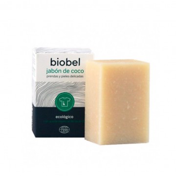 Jabon de Coco para Ropa con Lavanda Eco Vegan 240g Biobel