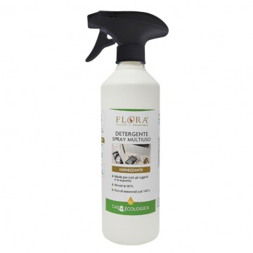 Detergente Higienizante Spray Superficies Flora 500ml Flora