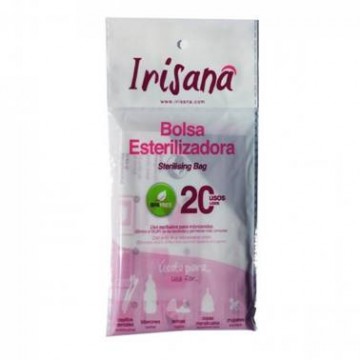 Bolsa Esterilizadora Microondas 20 Usos Eco 1ud Irisana