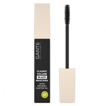 Mascara de Pestañas Mini Mega 01 Negro Bio Vegan 8ml Sante