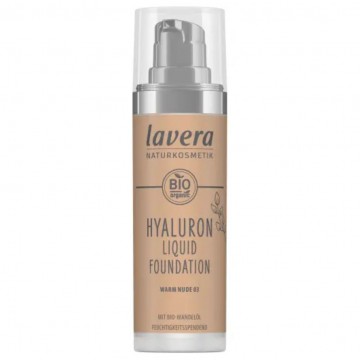 Maquillaje Fluido Hyaluronico 03 Vegan 30ml Lavera