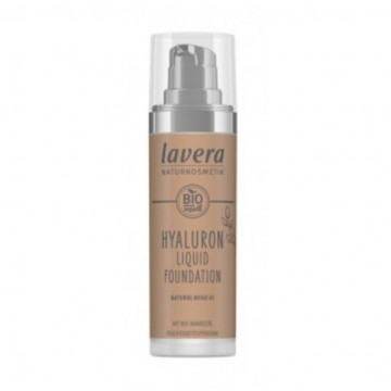 Maquillaje Fluido Hyaluron 05 Natural Beige Vegan 30ml Lavera