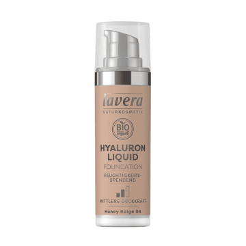 Maquillaje Fluido Hyaluron 04 Vegan 30ml Lavera