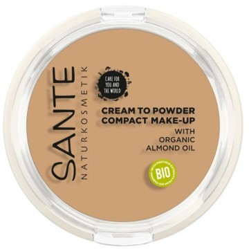 Maquillaje Compacto Polvo 03 Cool Beige 9g Sante