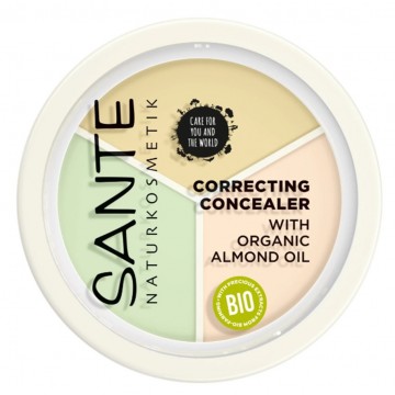 Corrector Polvo Crema 3 en 1 Vegan 6g Sante