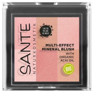 Colorete Multi Effect Coral Bio 8g Sante