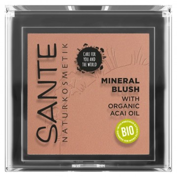 Colorete Mineral 02 Coral Bronce Bio Vegan 5g Sante