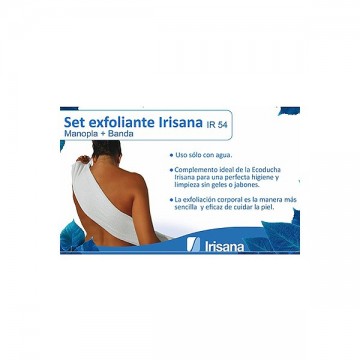 Set Exfoliante Manopla Toalla 1ud Irisana