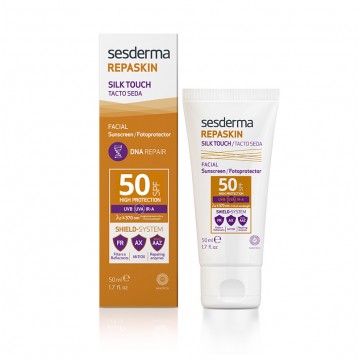 Pack Repaskin Mender Serum + Facial Tacto Seda SPF50 1ud Sesderma