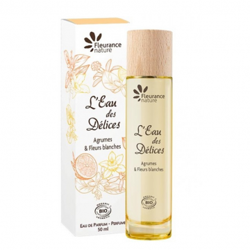 Perfume Agua Citricos y flores Blancas Bio 50ml Fleurance Nature