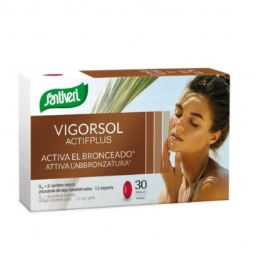 Vigorsol Actifplus 30 Perlas Santiveri