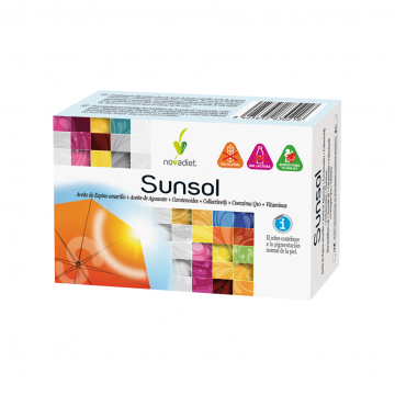 Sunsol SinGluten 30caps Nova Diet