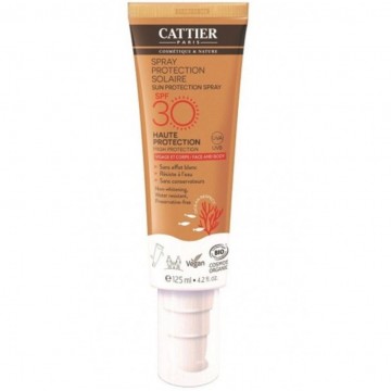 Spray Solar de Cara y Cuerpo SPF30 Bio Vegan 125ml Cattier