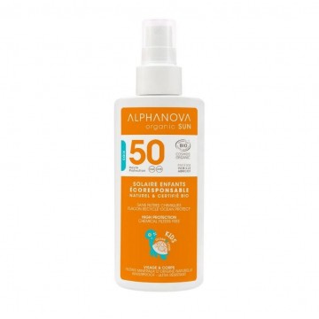 Crema Solar Niños SPF50 Spray Bio Vegan 125ml Alphanova