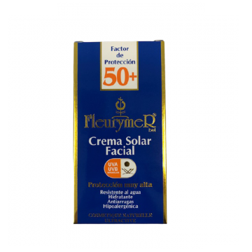 Crema Solar Facial SPF50+ Tubo 80ml Fleurymer