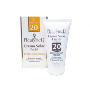 Crema Solar Facial SPF20 Tubo 80ml Fleurymer