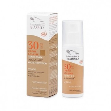 Crema Solar Facial Color Golden SPF30 Bio 50ml Alga Maris