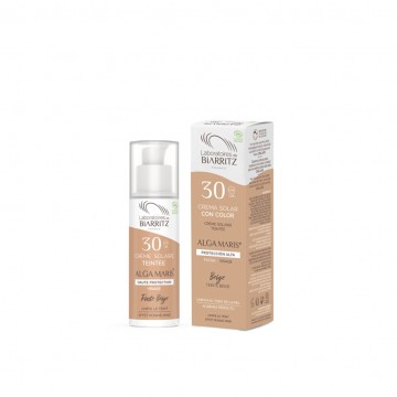 Crema Solar Facial Color Beige SPF30 Bio 50ml Alga Maris