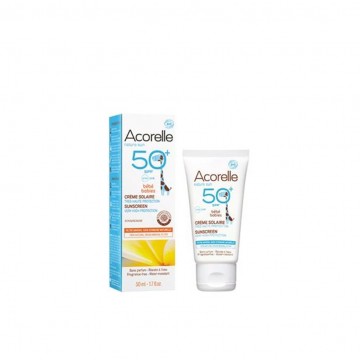 Crema Solar Bebe SPF50+ Bio 50ml Acorelle