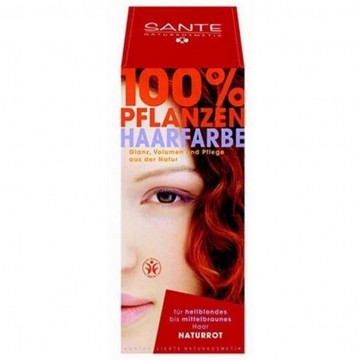 Tinte Rojo Natural colorante Vegetal en polvo Bio 100g Sante