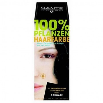 Tinte Negro colorante Vegetal en polvo Bio 100ml Sante