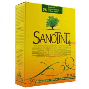 Tinte Light 75 Castaño Dorado 125g Sanotint