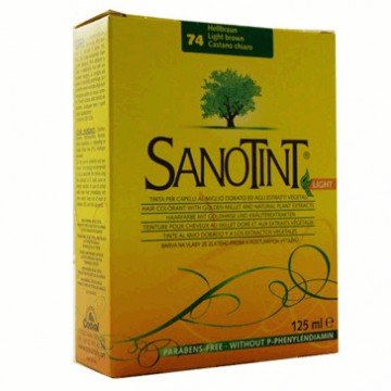 Tinte light 74 Castaño Claro 125g Sanotint