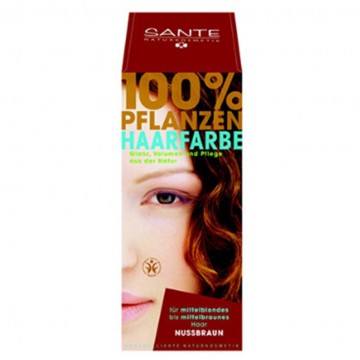 Tinte Avellana colorante Vegetal en polvo Bio 100g Sante