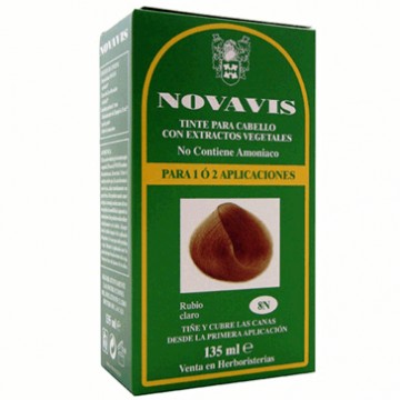 Tinte 8N Rubio Claro 120ml Novavis