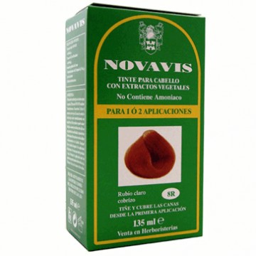 Tinte 8 R Rubio Claro Cobrizo 135ml Novavis