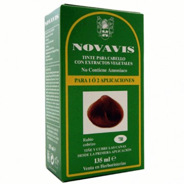 Tinte 7R Rubio Cobrizo 120ml Novavis