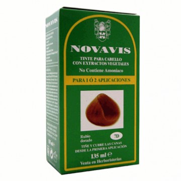 Tinte 7D Rubio Dorado 135ml Novavis