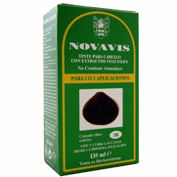 Tinte 5R Castaño Claro Cobrizo 135ml Novavis