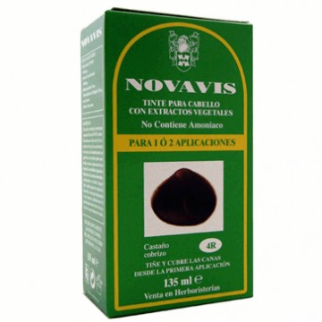 Tinte 4R Castaño Cobrizo 120ml Novavis