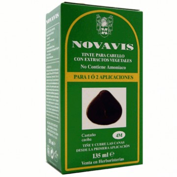 Tinte 4M Castaño Caoba 135ml Novavis