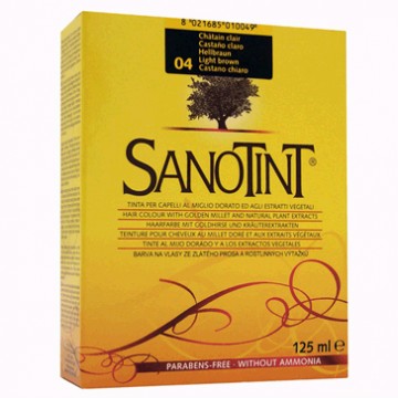 Tinte 4 Castaño Claro 125ml Sanotint