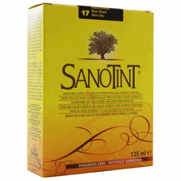 Tinte 17 Negro Azul 125ml Sanotint