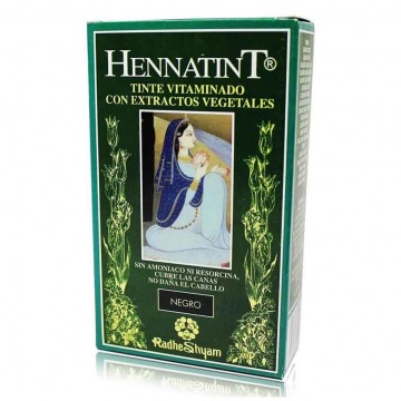 Hennatint Negro 60ml Radhe Shyam