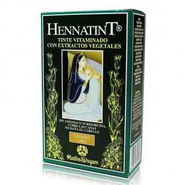 Hennatint Castaño Claro 60ml Radhe Shyam