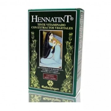 Hennatint Caoba Medio 60ml Radhe Shyam