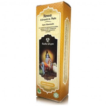 Henna Rubio Dorado Pasta 200ml Radhe Shyam