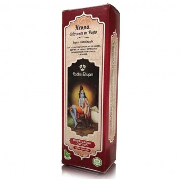 Henna Caoba Oscuro Pasta Eco 200ml Radhe Shyam