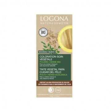 Colorante Vegetal Rubio Dorado 010 Bio Vegan 100g Logona