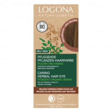 Colorante Vegetal Castaño Dorado 80 Bio Vegan 100g Logona