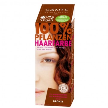 Colorante Vegetal Bronce Bio Vegan 100g Sante