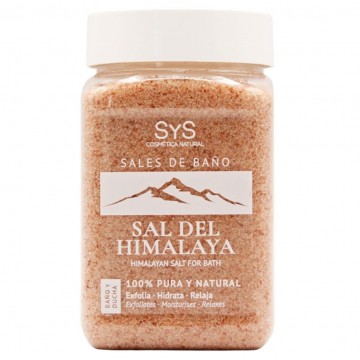 Sales Baño Sal Himalaya 400g Sys Cosmetica Natural