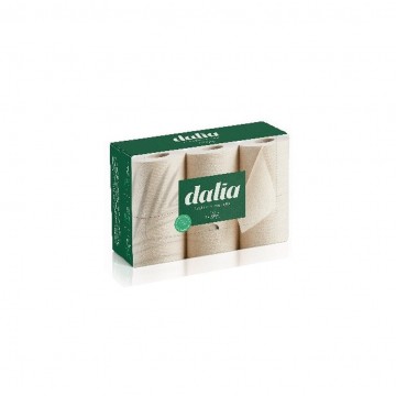 Papel WC Doble Capa Sin Blanquear Eco 6rollos Dalia